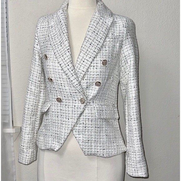 NWT tweed boucle blazer - Picture 2 of 3